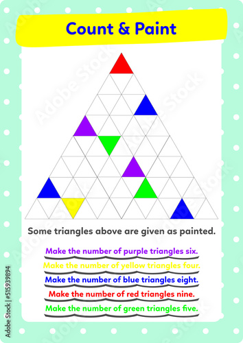 This worksheet is about the coloring activity.
