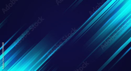 Abstract Blue Speed Line Background