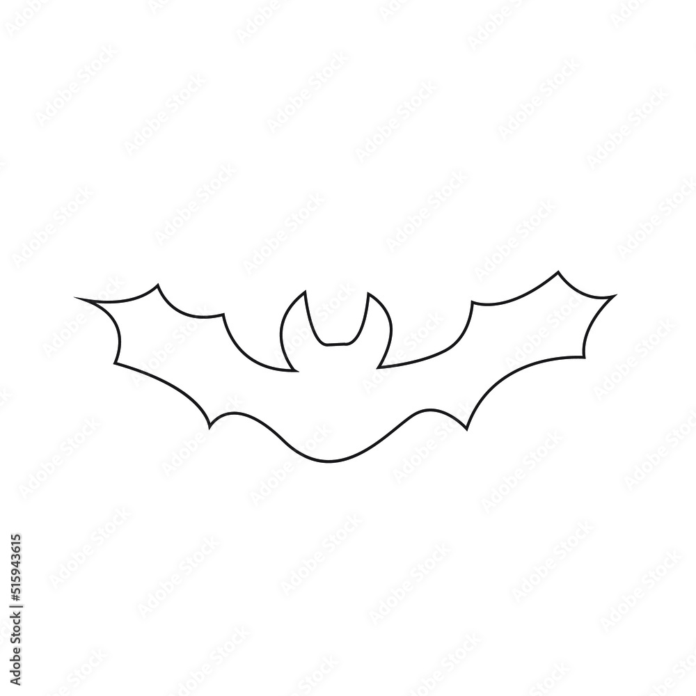 Halloween Silhouette Bat clipart background 
