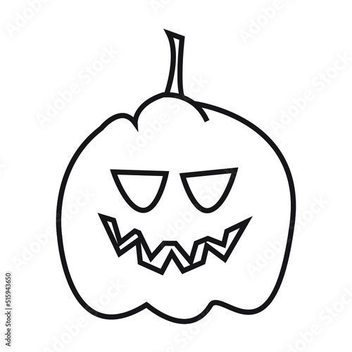 Halloween Silhouette Pumpkin