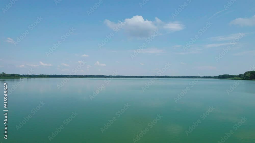 panoramic aerial view of beautiful lakes on a summer day panoramic aerial view of beautiful lakes on a summer day