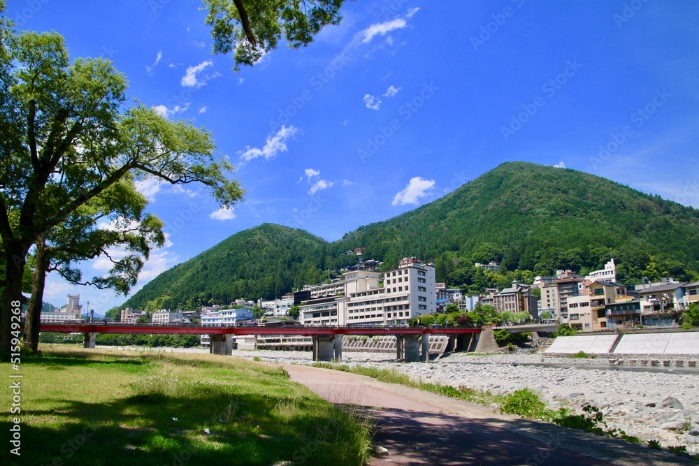 下呂温泉・日本三名泉（岐阜県・下呂市） StockFoto Adobe Stock