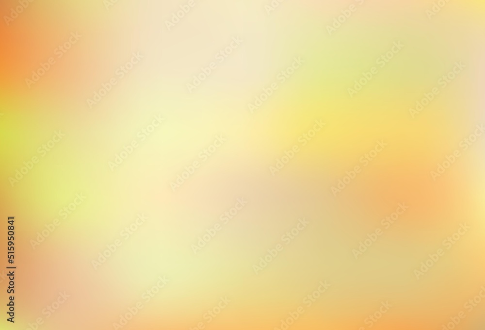 Light Yellow, Orange vector glossy abstract background.