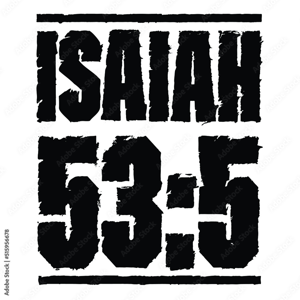 isaiah bible verse gospel christian design