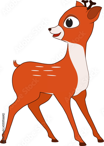 cartoon deer