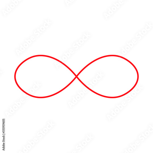 Foto lemniscate graph of bernoulli in geometry