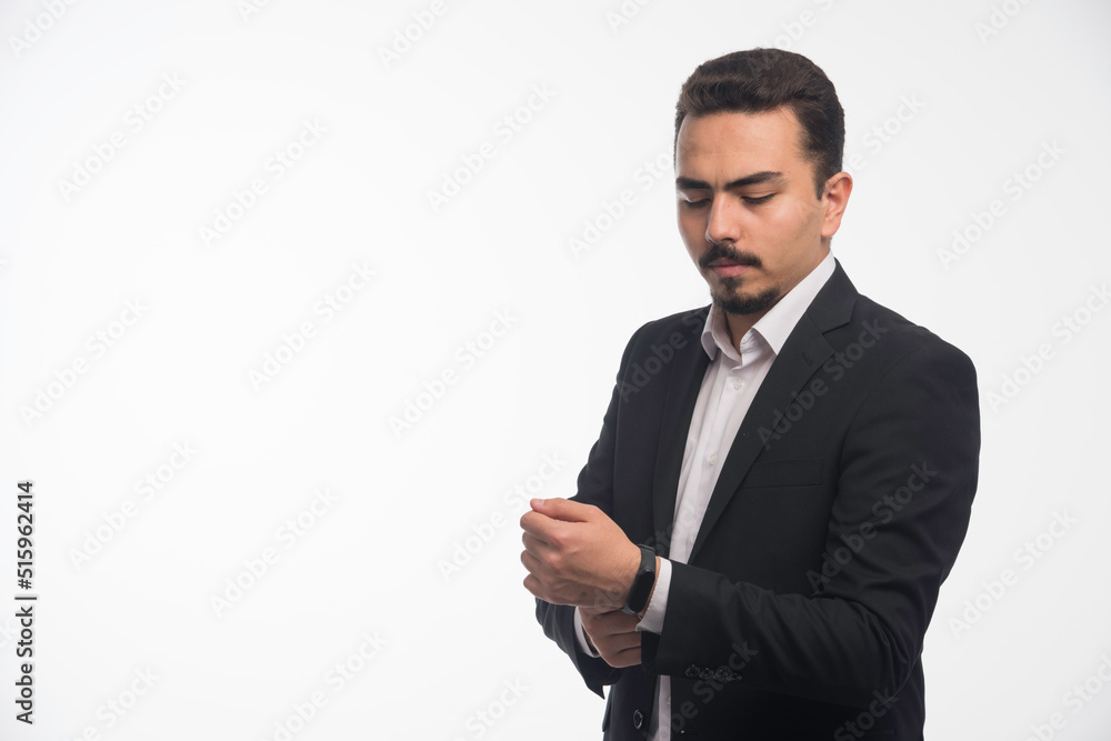 A businessman in dress code posing A businessman in dress code posing