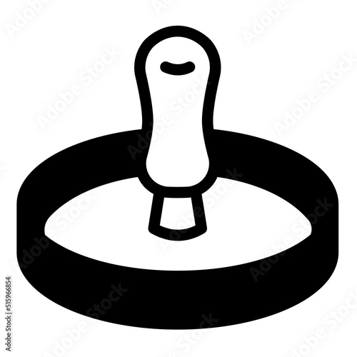 tupp burger press icon glyph