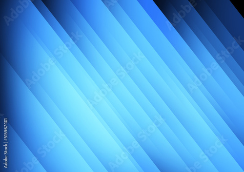 Blue modern screen backdrop