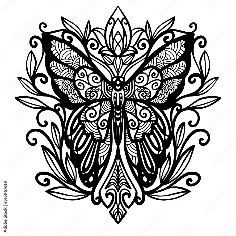 butterfly doodle, butterfly mandala, butterfly hand draw, butterfly