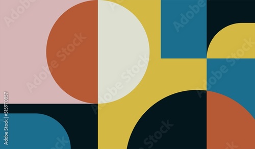 Simple and modern abstract geometric background vector