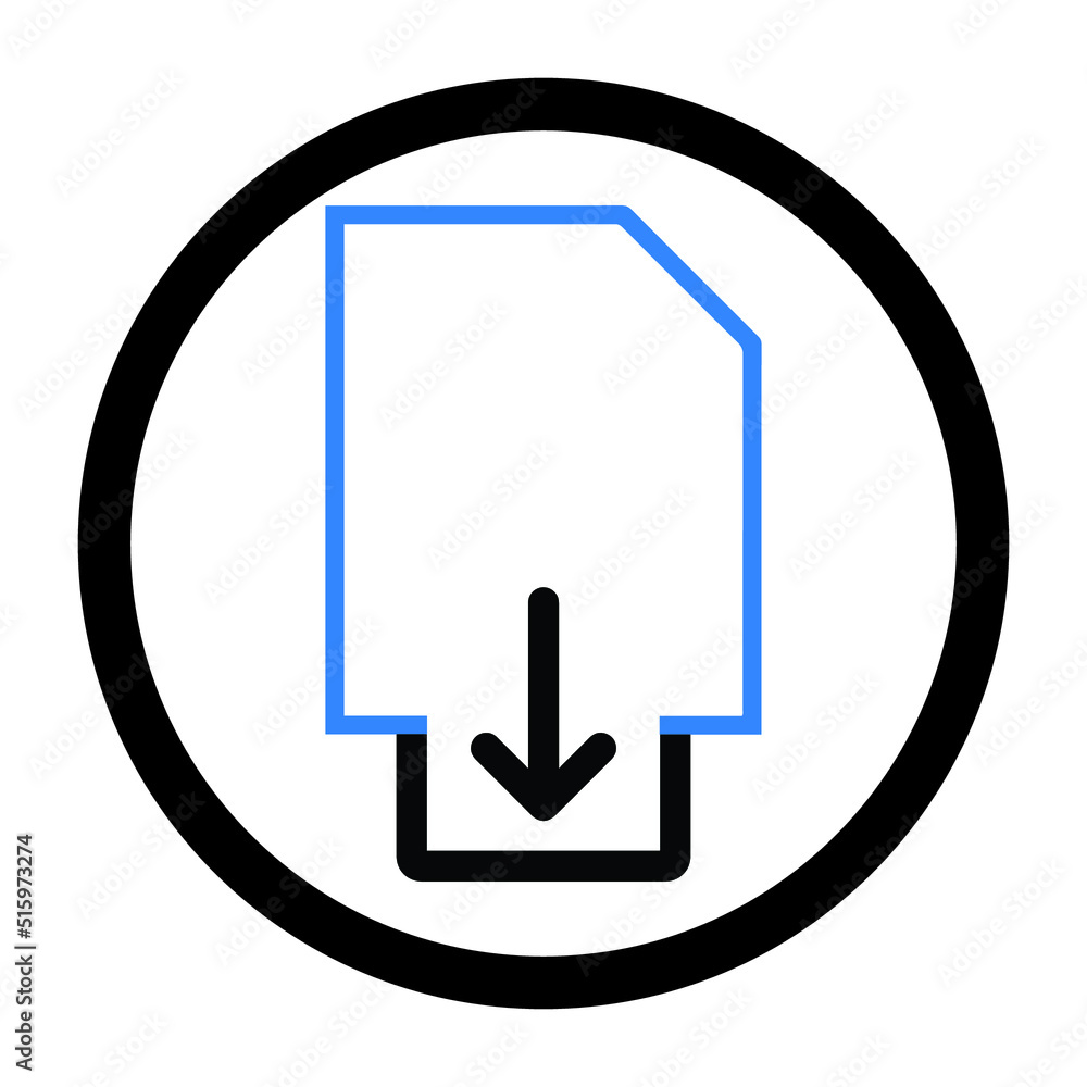 File save or document save icon File save or document save icon