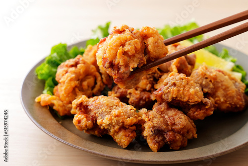 鶏の唐揚げ　Japanese fried chicken