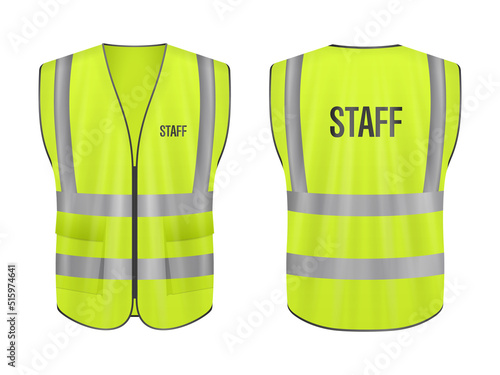 Safety vest staff set