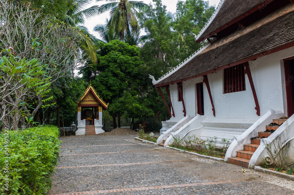 Old Buddhist temple in Luang Prabang, Laos
