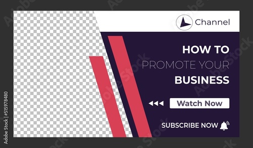 Corporate Business YouTube Thumbnail or Editable Creative Video Thumbnail for video cover template | business video thumbnail | YouTube thumbnail | video thumbnail for a marketing agency