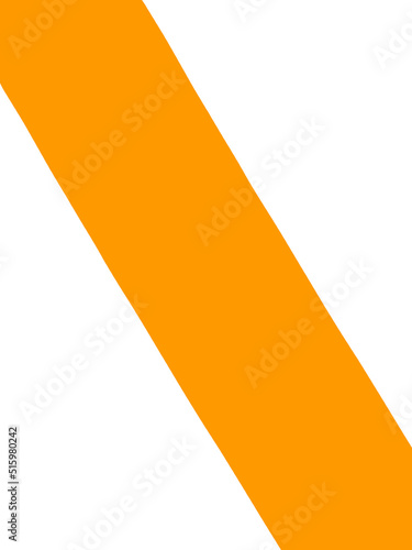 Free Download bold orange color straight line drawn in white background. - GFXLoad