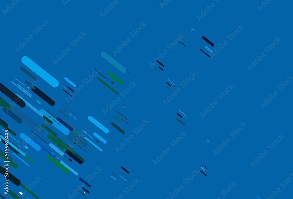 Light Blue, Green vector template with repeated sticks. Light Blue, Green vector template with repeated sticks.