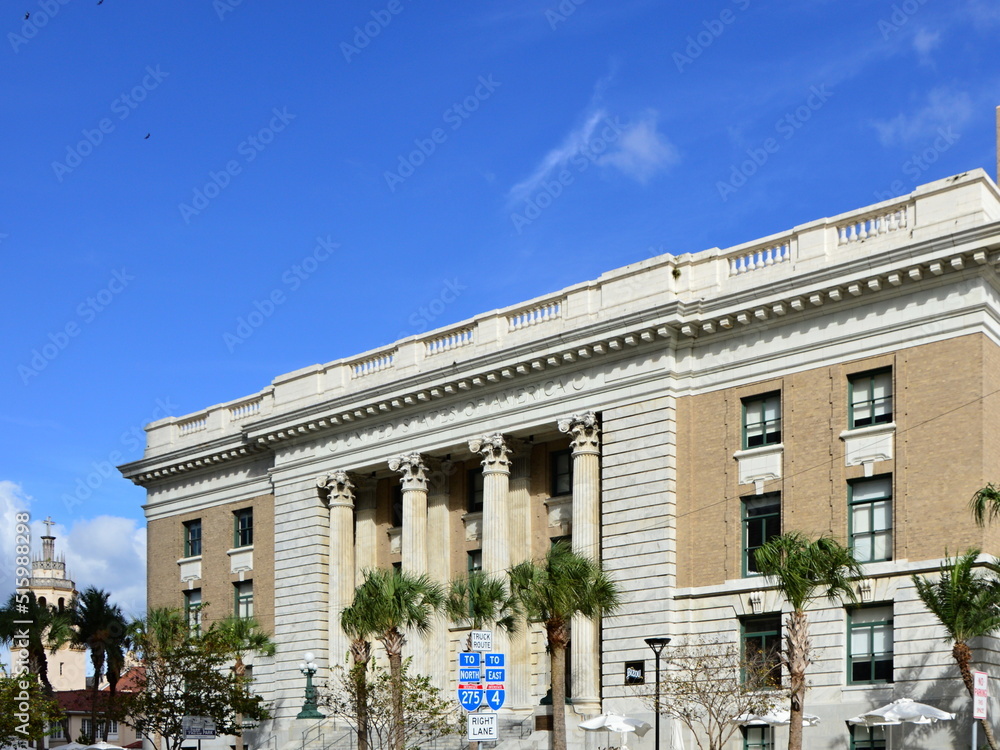 Historical Building in Downtown Tampa, Florida Historical Building in Downtown Tampa, Florida