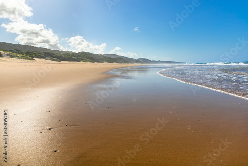 Cape Vidal beach, St Lucia Park,iSimangaliso Wetland Park, Kwazulu-Natal, South Africa. photo