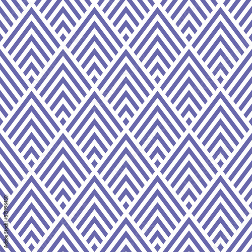 Very peri color lines rhombuses seamless pattern.