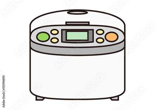 炊飯器のイラスト