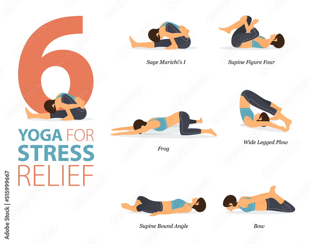6 yoga poses for workout in flexibility strengthen