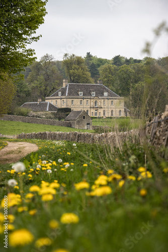 Old manor house in the countryside