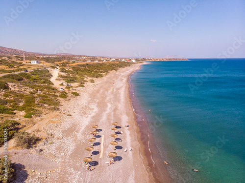 view of the beach, Rodos, Greece