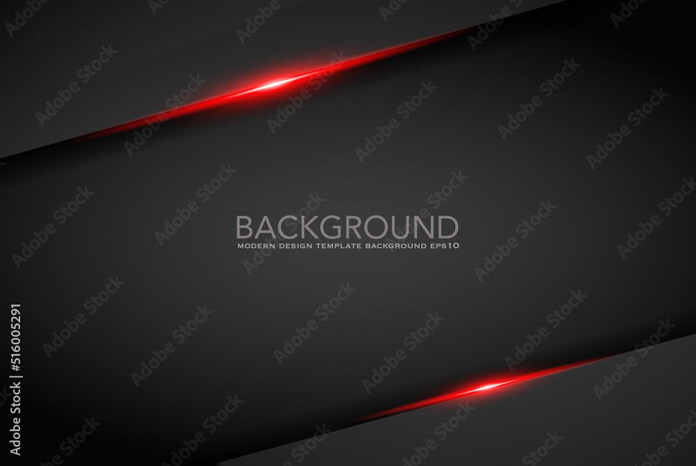 abstract metallic red black frame layout modern tech design template background , Black and red background. Vector graphic template design abstract metallic red black frame layout modern tech design template background , Black and red background. Vector graphic template design