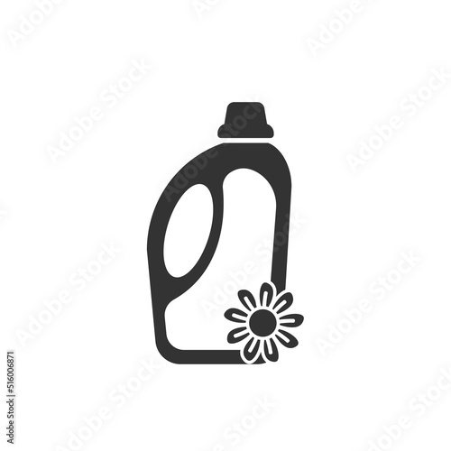 softener bottle icon design vector