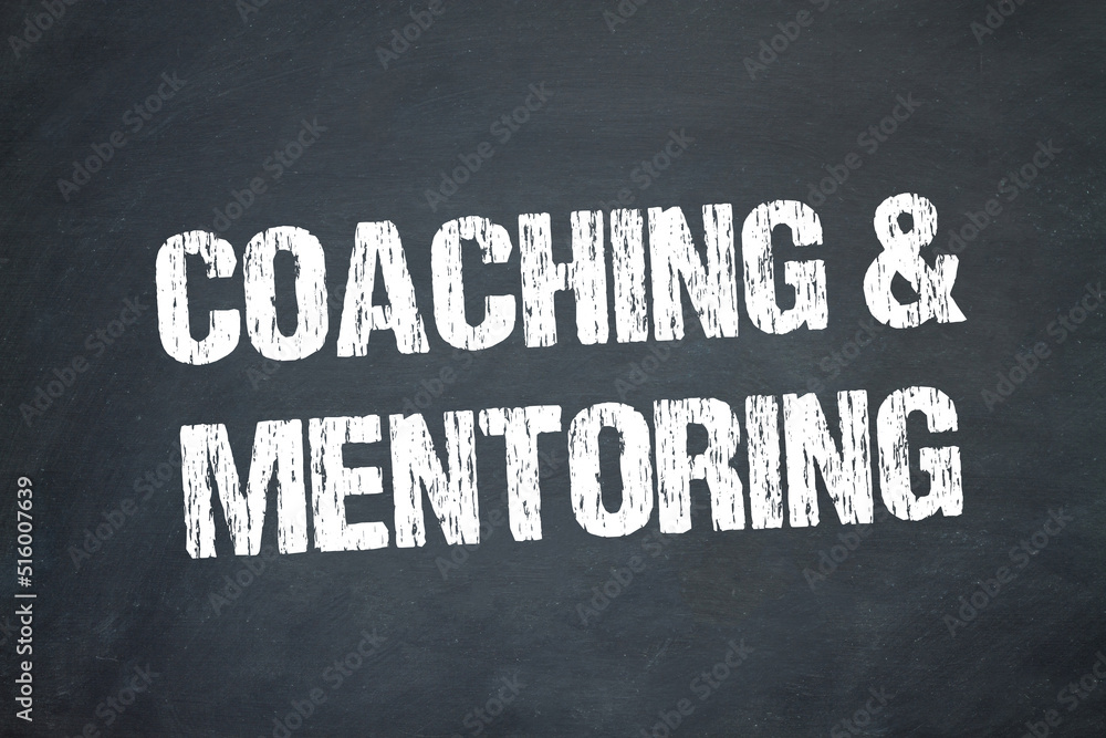 Fototapeta premium Coaching & Mentoring