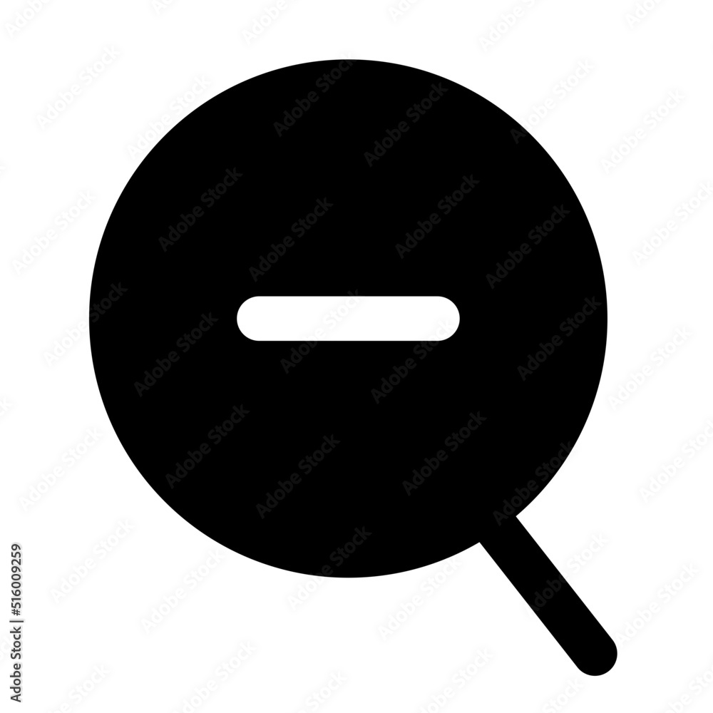 search vector icon, magnifying glass flat icon for apps and websites search vector icon, magnifying glass flat icon for apps and websites
