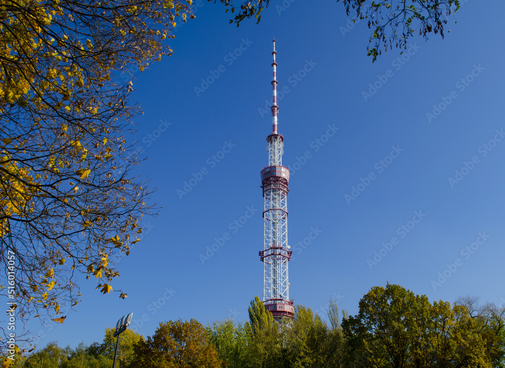 TV Tower in Kyiv, Ukraine	
