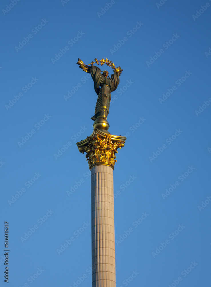 Monument of Independence in Kiev, Ukraine