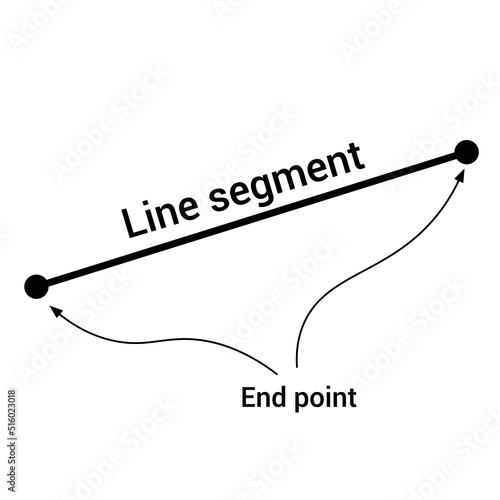 line segment in geometry mathematics