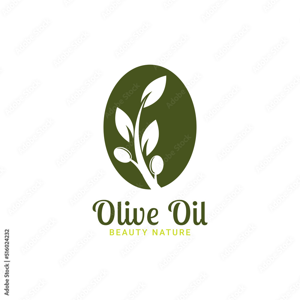 Olive oil logo icon design vector template. Olive oil logo icon design vector template.