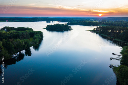 Gavys lake in Aukstaitija National Park, Lithuania