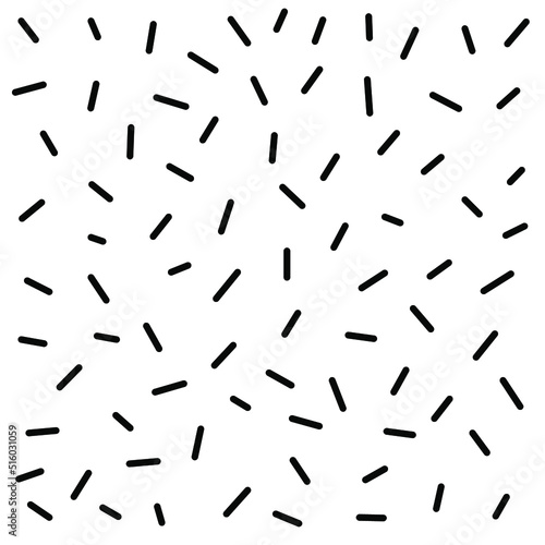 Seamless abstract geometric lines Memphis-Esque vector pattern background