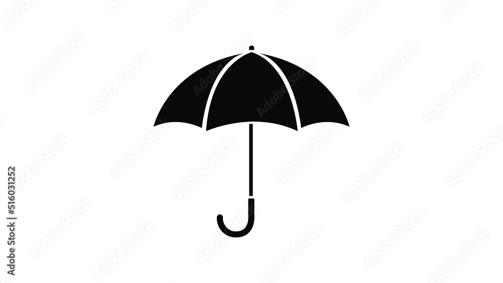 Umbrella icon symbol vector illustration