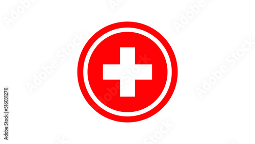 Healthcare plus sign vector symbol illustration 