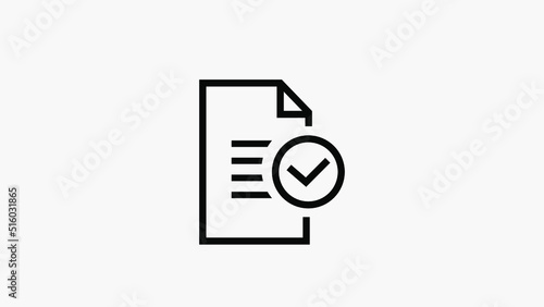 Simple compliance icon vector illustration