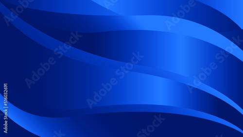 Modern dark blue fluid wave vector background