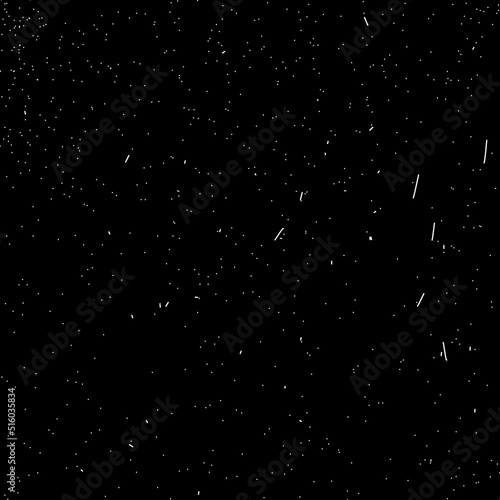 Stars falling in the sky and space moon night galaxy 