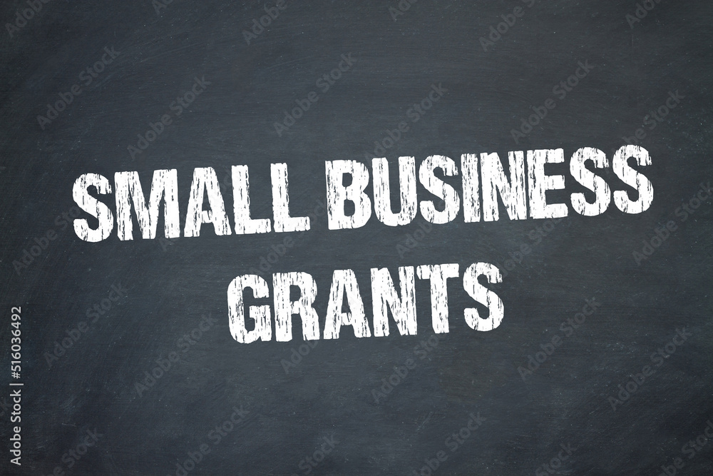 Obraz premium Small Business Grants