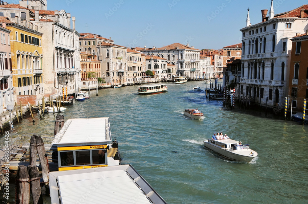 Photo of the famous Venice Grand Canal in Italy