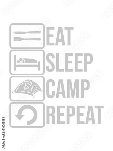 Zelt Eat Sleep Camp 