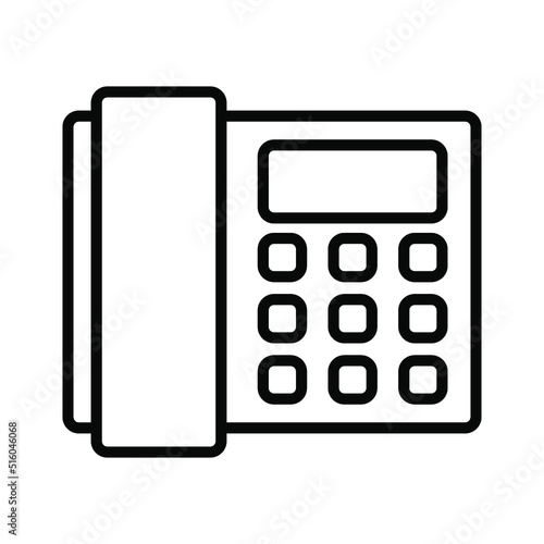 Phone icon. Telephone icon symbol isolated. call sign. vector illustration