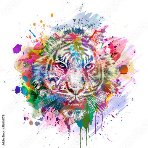 Bright abstract colorful ba...