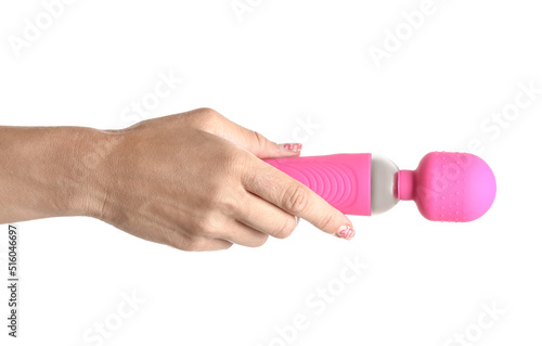 Female hand with vibrator o...
